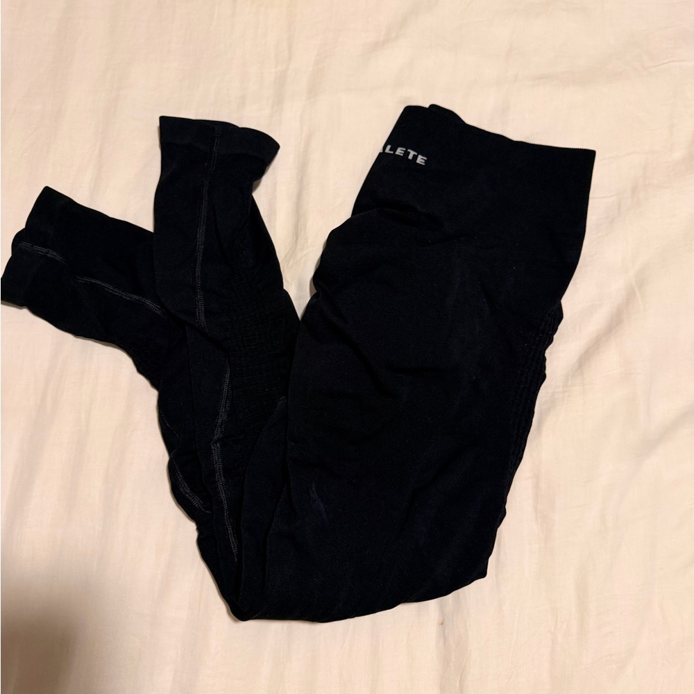 Alphalete Amplify Contour Black Leggings